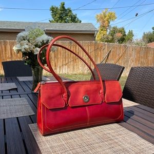 Red Wilson’s Leather Shoulder Purse